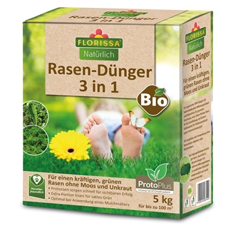 Bio Rasen-Dünger 3 in 1 - 5 kg - In der Gärtnerei Kochauf bei Graz