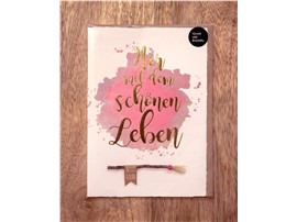 Baumschule Kochauf in Lieboch bei Graz - Grußkarte klassisch "Her mit dem schönen Leben" kaufen