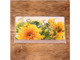 Kleine Grußkarte mit Blumenmotiv - In unserem Garten Onlineshop